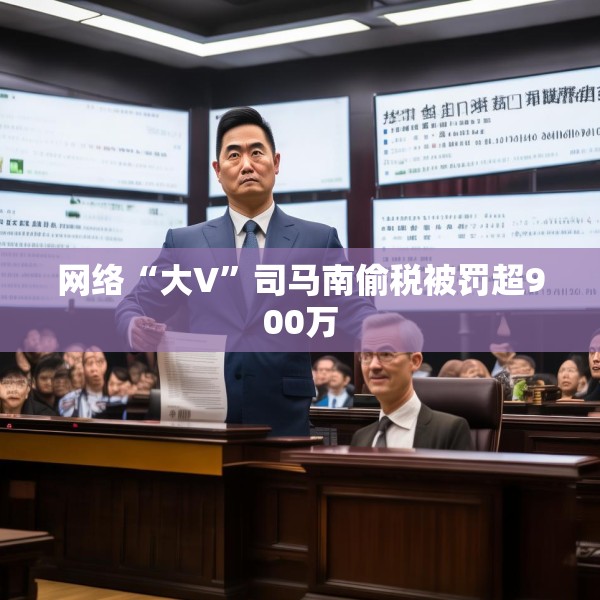 网络“大V”司马南偷税被罚超900万