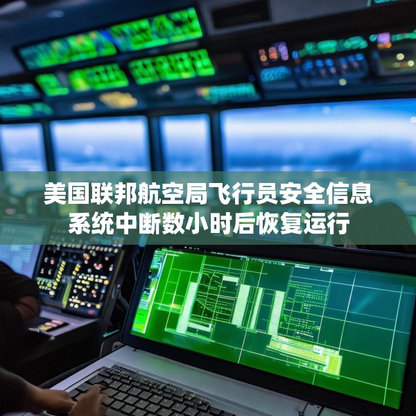 美国联邦航空局飞行员安全信息系统中断数小时后恢复运行