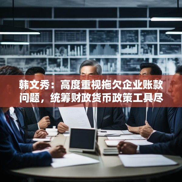 韩文秀：高度重视拖欠企业账款问题，统筹财政货币政策工具尽快取得进展