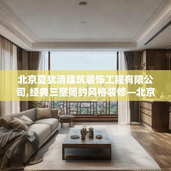 北京夏犹清建筑装饰工程有限公司,经典三室简约风格装修—北京夏犹清建筑装饰工程有限公司559.a435b436c439fgy.446jhhj