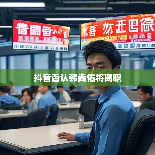 抖音否认韩尚佑将离职