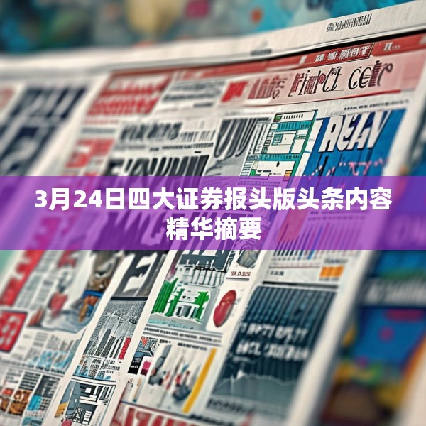 3月24日四大证券报头版头条内容精华摘要