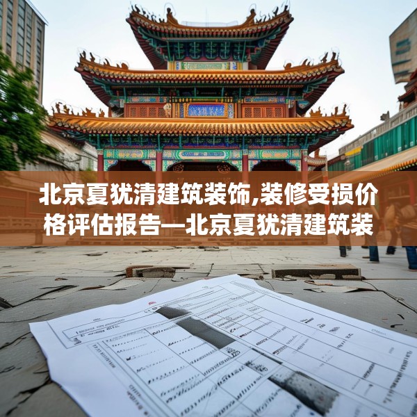 北京夏犹清建筑装饰,装修受损价格评估报告—北京夏犹清建筑装饰223.a99b100c103fgy.110fdsfds