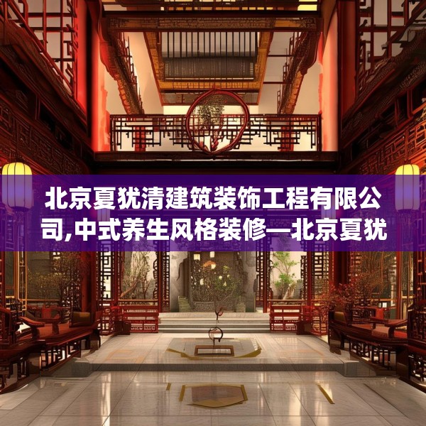 北京夏犹清建筑装饰工程有限公司,中式养生风格装修—北京夏犹清建筑装饰工程有限公司295.a171b172c175fgy.182fdsfds