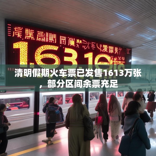 清明假期火车票已发售1613万张，部分区间余票充足