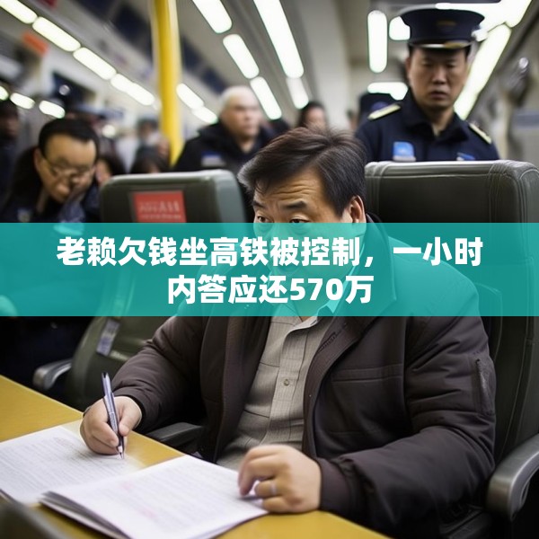 老赖欠钱坐高铁被控制，一小时内答应还570万