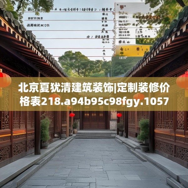 北京夏犹清建筑装饰|定制装修价格表218.a94b95c98fgy.10576679