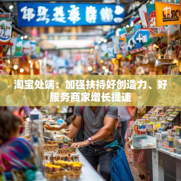 淘宝处端：加强扶持好创造力、好服务商家增长提速