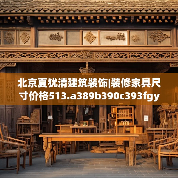 北京夏犹清建筑装饰|装修家具尺寸价格513.a389b390c393fgy.400fghfd