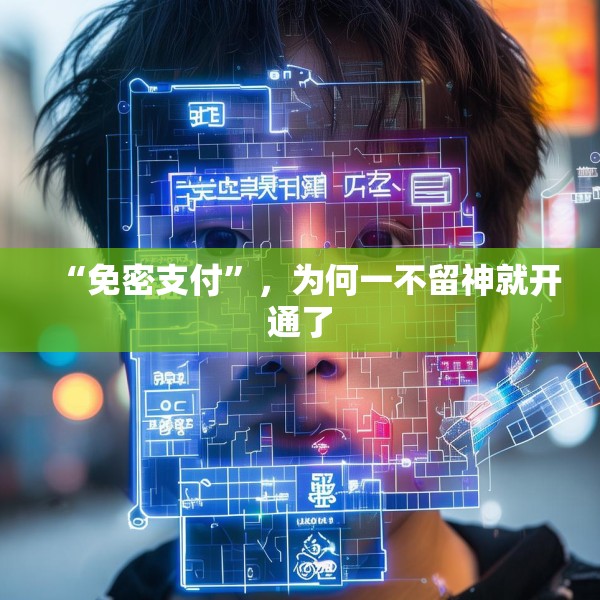 “免密支付”，为何一不留神就开通了