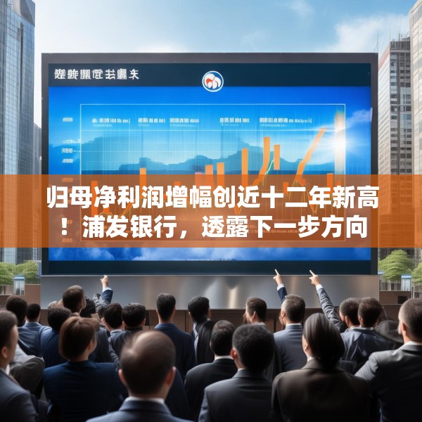 归母净利润增幅创近十二年新高！浦发银行，透露下一步方向