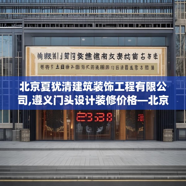 北京夏犹清建筑装饰工程有限公司,遵义门头设计装修价格—北京夏犹清建筑装饰工程有限公司595.a471b472c475fgy.482jhhj