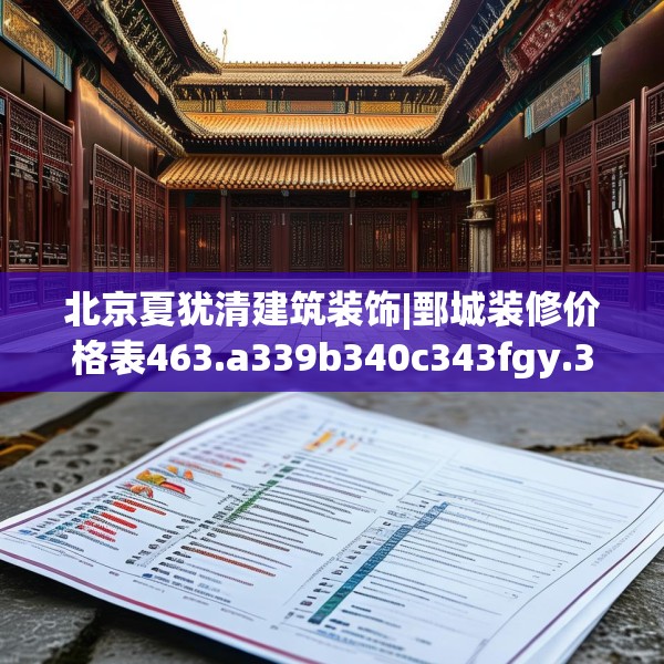 北京夏犹清建筑装饰|鄄城装修价格表463.a339b340c343fgy.350poiy