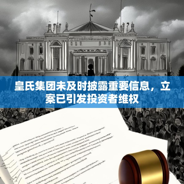 皇氏集团未及时披露重要信息，立案已引发投资者维权
