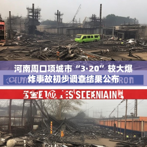 河南周口项城市“3·20”较大爆炸事故初步调查结果公布