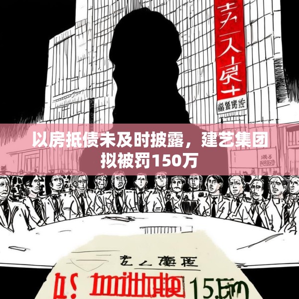 以房抵债未及时披露，建艺集团拟被罚150万