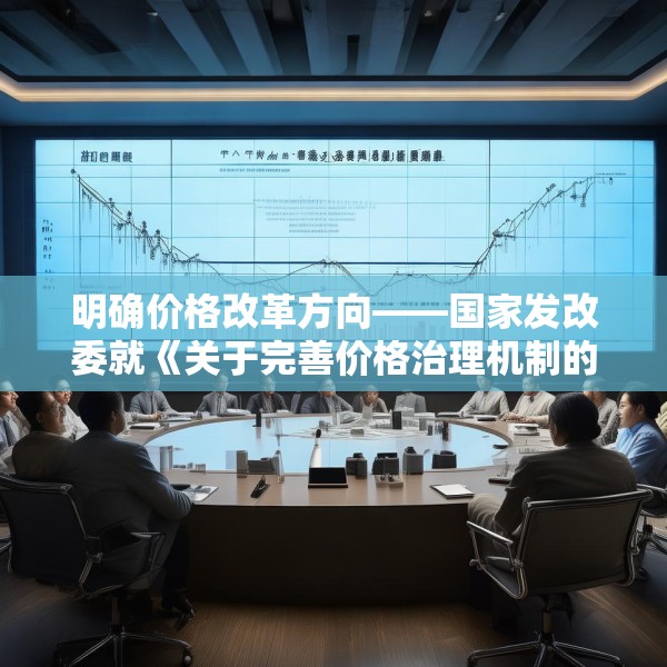 明确价格改革方向——国家发改委就《关于完善价格治理机制的意见》答问
