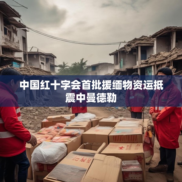 中国红十字会首批援缅物资运抵震中曼德勒