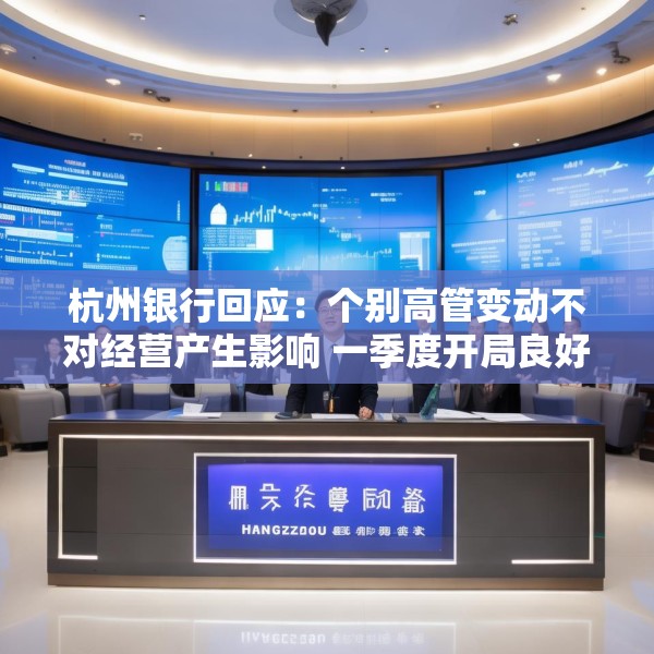 杭州银行回应：个别高管变动不对经营产生影响 一季度开局良好、经营稳健
