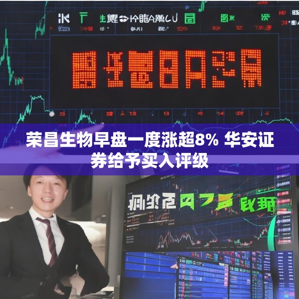 荣昌生物早盘一度涨超8% 华安证券给予买入评级