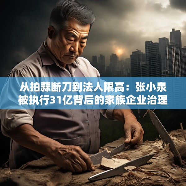 从拍蒜断刀到法人限高：张小泉被执行31亿背后的家族企业治理黑洞