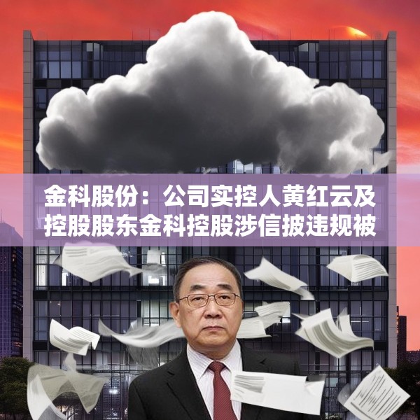 金科股份：公司实控人黄红云及控股股东金科控股涉信披违规被立案