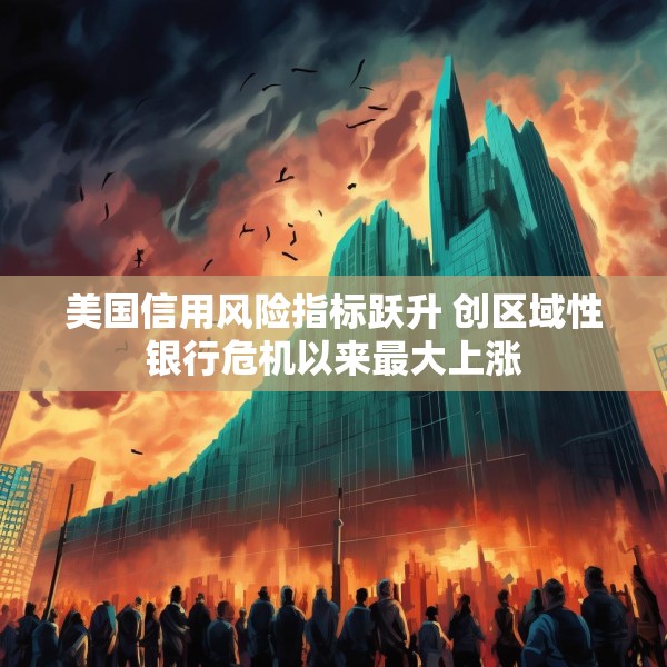 美国信用风险指标跃升 创区域性银行危机以来最大上涨