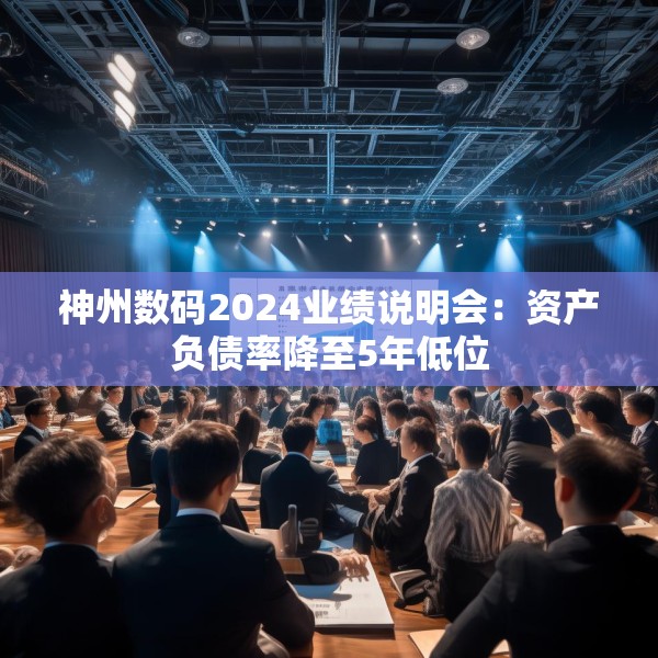 神州数码2024业绩说明会：资产负债率降至5年低位