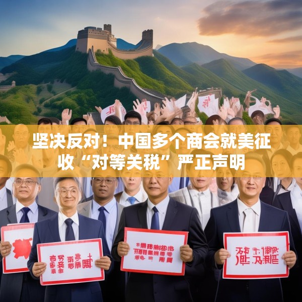 坚决反对！中国多个商会就美征收“对等关税”严正声明