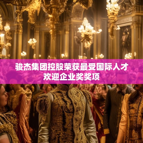 骏杰集团控股荣获最受国际人才欢迎企业奖奖项