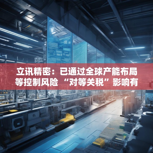 立讯精密：已通过全球产能布局等控制风险 “对等关税”影响有限