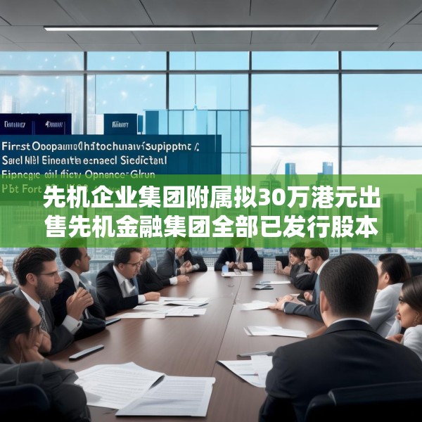 先机企业集团附属拟30万港元出售先机金融集团全部已发行股本