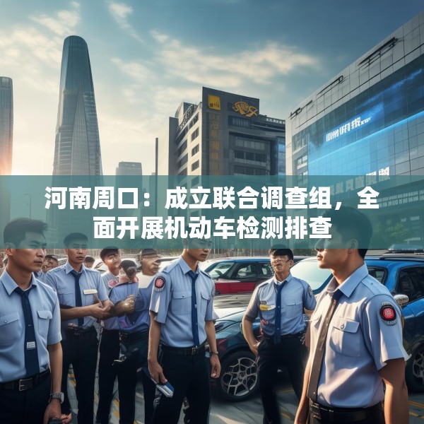 河南周口：成立联合调查组，全面开展机动车检测排查