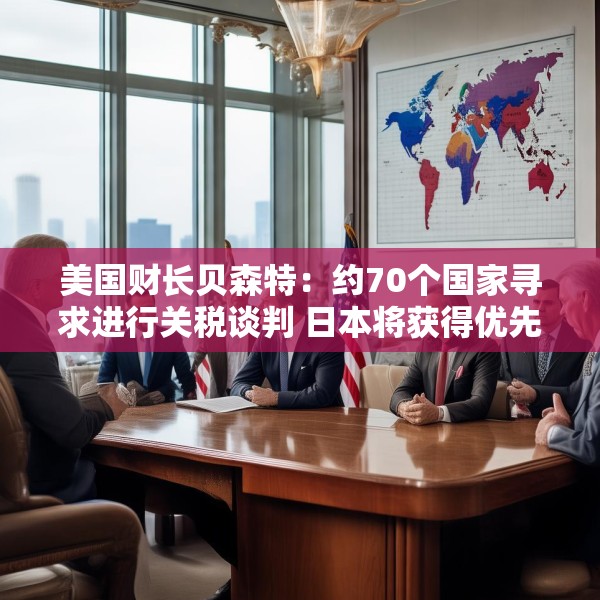 美国财长贝森特：约70个国家寻求进行关税谈判 日本将获得优先待遇