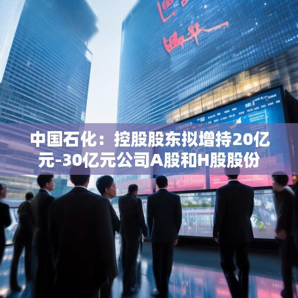 中国石化：控股股东拟增持20亿元-30亿元公司A股和H股股份