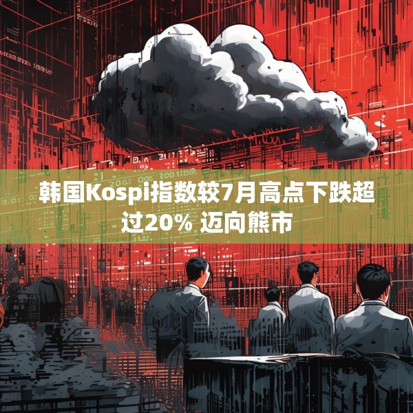 韩国Kospi指数较7月高点下跌超过20% 迈向熊市