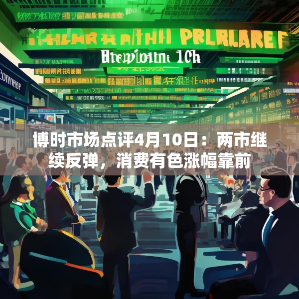 博时市场点评4月10日：两市继续反弹，消费有色涨幅靠前