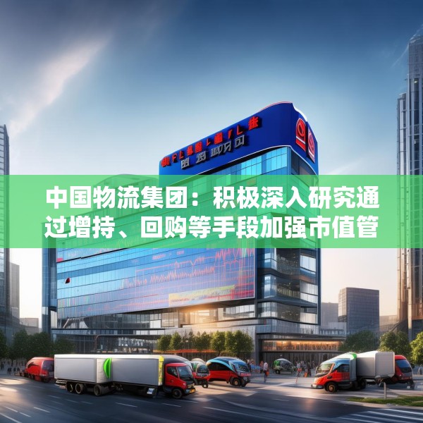 中国物流集团：积极深入研究通过增持、回购等手段加强市值管理