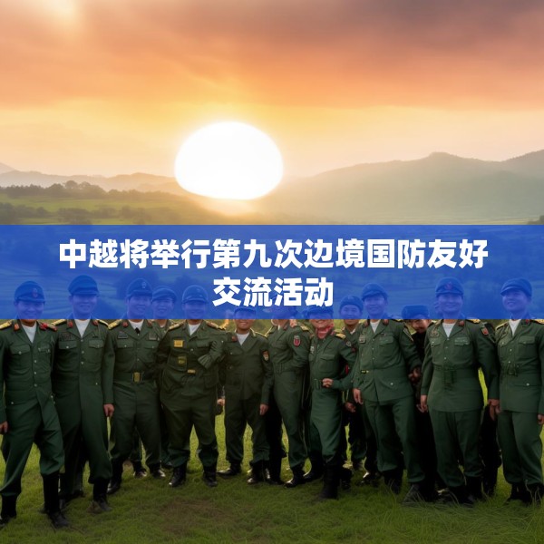 中越将举行第九次边境国防友好交流活动