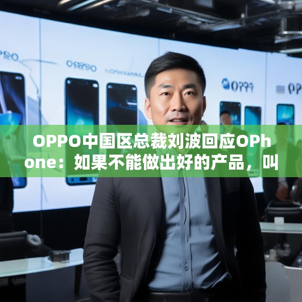 OPPO中国区总裁刘波回应OPhone：如果不能做出好的产品，叫什么都没有用