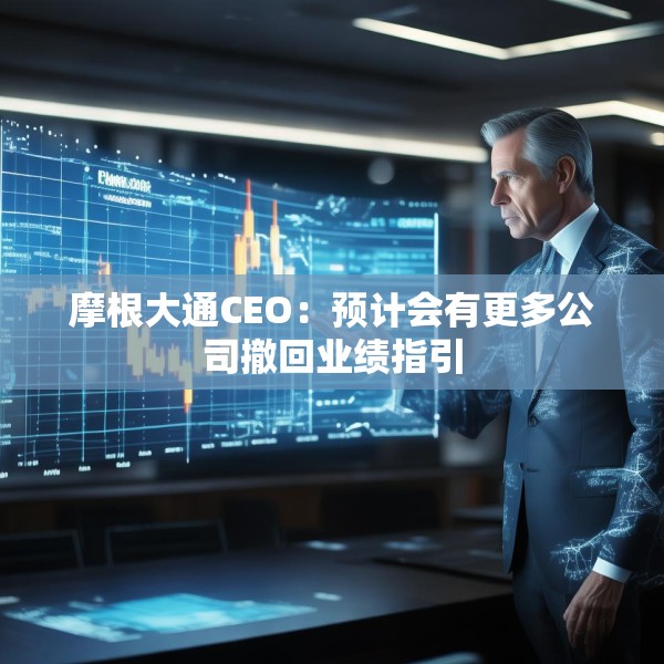 摩根大通CEO：预计会有更多公司撤回业绩指引