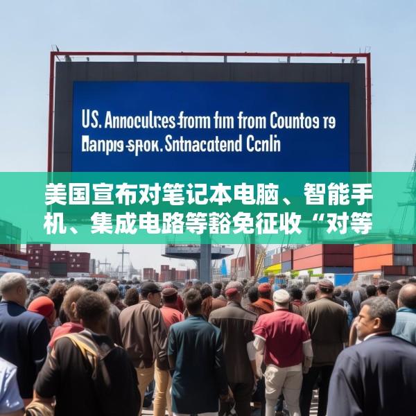 美国宣布对笔记本电脑、智能手机、集成电路等豁免征收“对等关税”