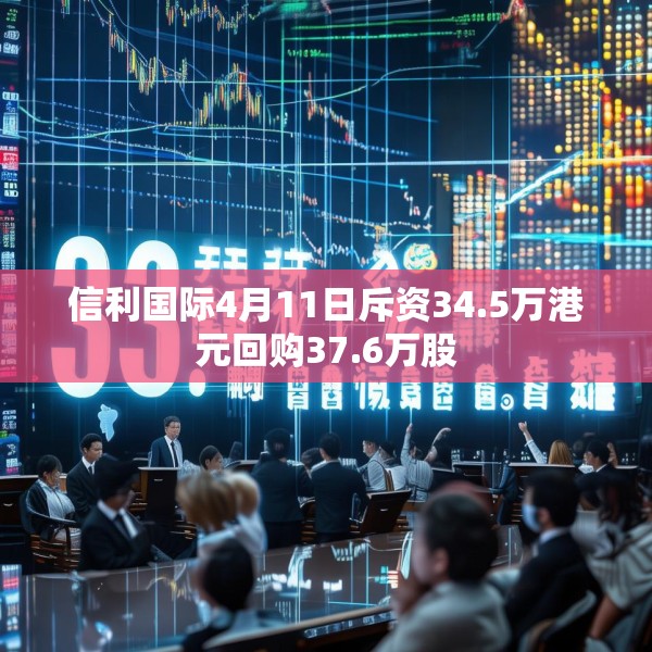 信利国际4月11日斥资34.5万港元回购37.6万股