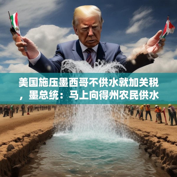 美国施压墨西哥不供水就加关税，墨总统：马上向得州农民供水