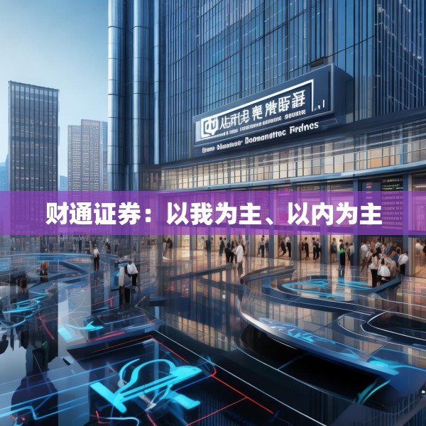 财通证券：以我为主、以内为主