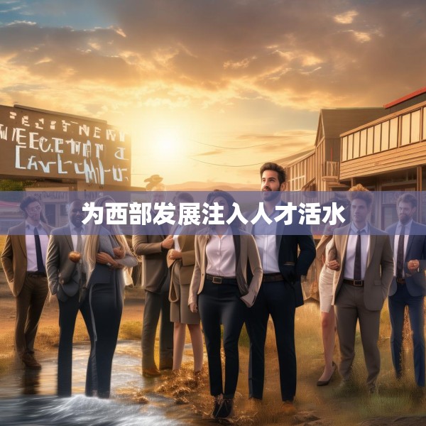 为西部发展注入人才活水