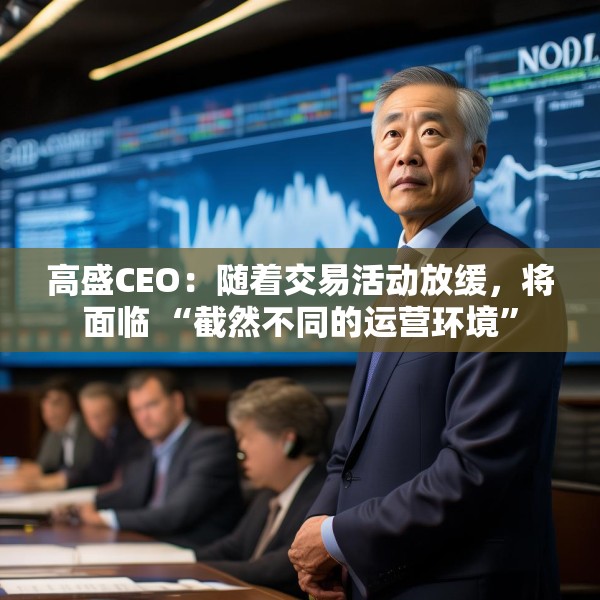 高盛CEO：随着交易活动放缓，将面临 “截然不同的运营环境”
