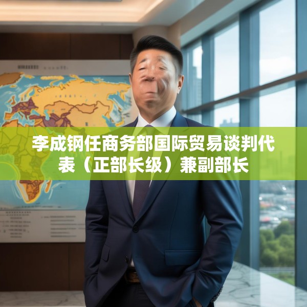 李成钢任商务部国际贸易谈判代表（正部长级）兼副部长