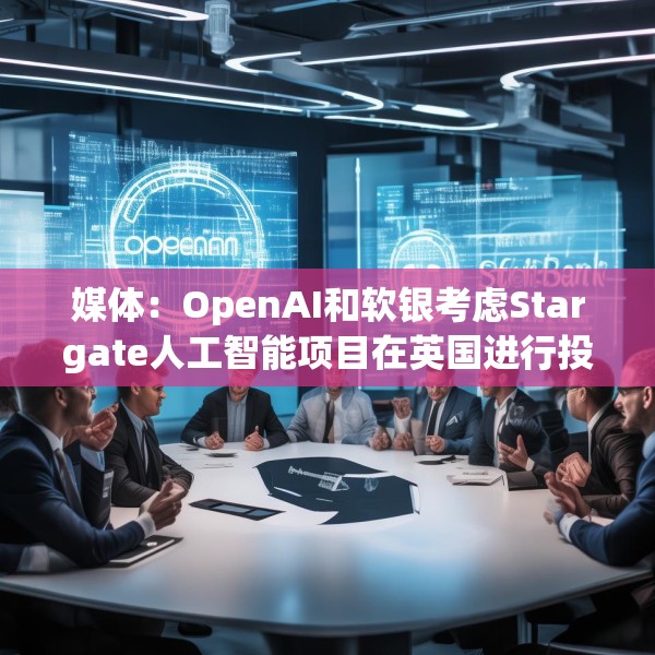 媒体：OpenAI和软银考虑Stargate人工智能项目在英国进行投资