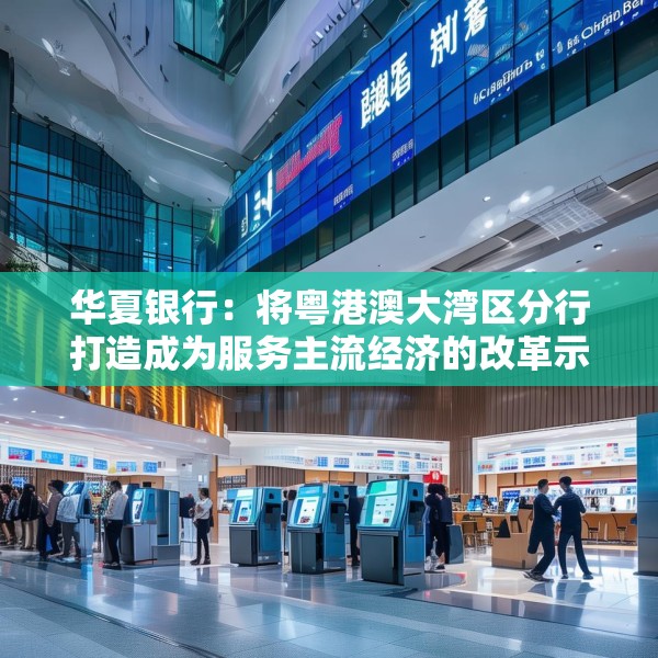华夏银行：将粤港澳大湾区分行打造成为服务主流经济的改革示范区和先行引领区